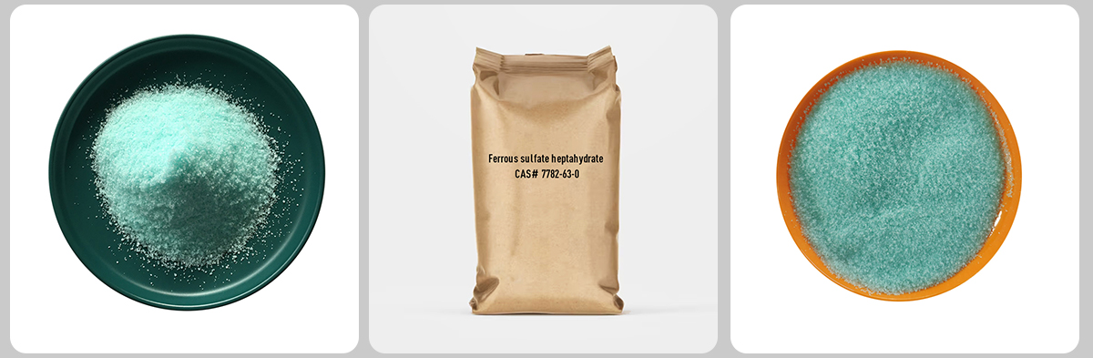 Sulfato ferroso heptahidratado CAS#7782-63-0 Sulfato ferroso heptahidratado CAS#7782-63-0