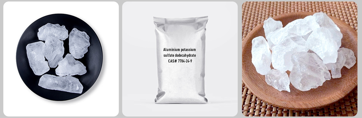Aluminium potassium sulfate dodecahydrate CAS#7784-24-9 Aluminium potassium sulfate dodecahydrate CAS#7784-24-9