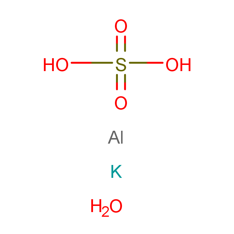 Aluminium potassium sulfate dodecahydrate CAS#7784-24-9