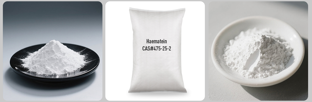 Logwood ekstrakti (Haematein) CAS # 475-25-2 Logwood ekstrakti (Haematein) CAS # 475-25-2