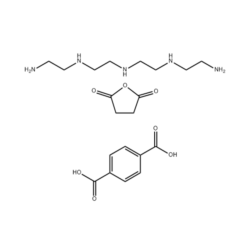 حمض 1,4-بنزين ثنائي الكربوكسيل، مركب مع أنهيدريد بولي إيزوبيوتينيل سكسينيك - رباعي إيثيلين بنتامين، رقم CAS:68909-40-0