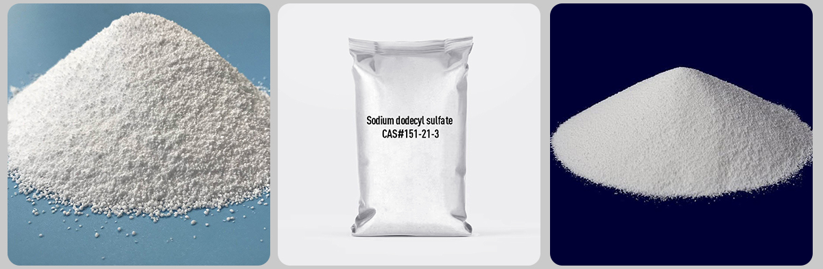 Sodium dodecyl sulfate CAS#151-21-3 Sodium dodecyl sulfate CAS#151-21-3