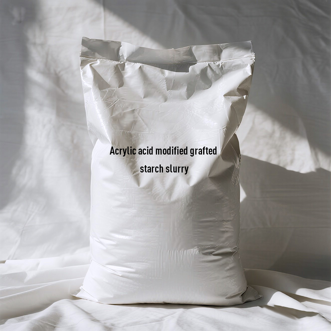 Суспензия привитого крахмала, модифицированная акриловой кислотой