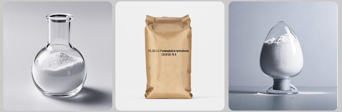 (1S,2S)-(+)-Pseudoefedrina cloridrato CAS#345-78-8 (1S,2S)-(+)-Pseudoefedrina cloridrato CAS#345-78-8